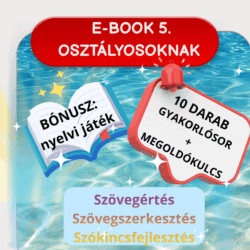 E-BOOK csomag 5. osztályosoknak (1. és 2. rész)