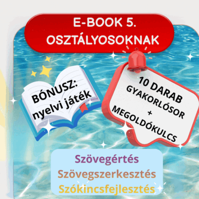 E-BOOK csomag 5. osztályosoknak (1. és 2. rész)
